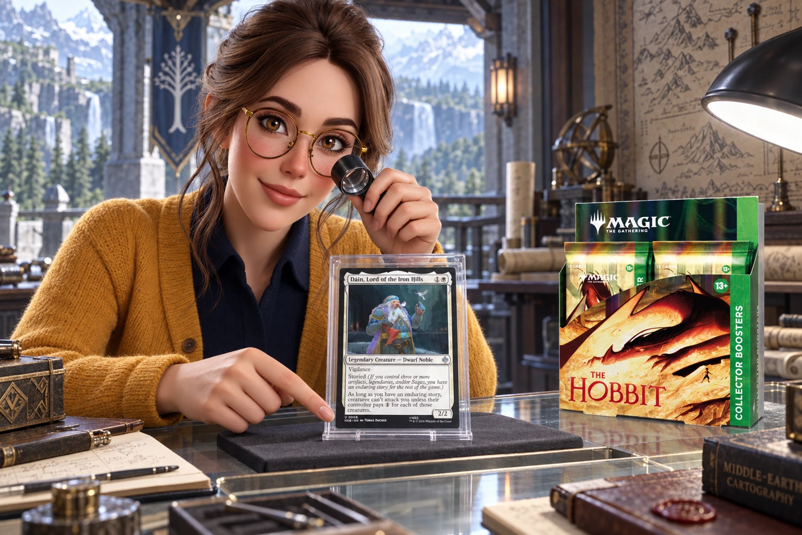 margo demonstrates the section’s decision at a distinct Magic table
