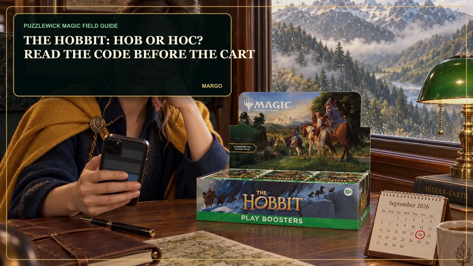 Magic: The Gathering | The Hobbit HOB vs HOC: The Product-Code and Legality Trap to Understand Before You Buy
