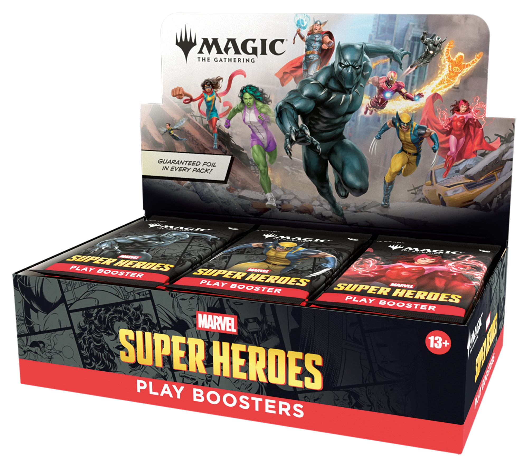 Marvel Super Heroes Play Booster Box (30 packs)