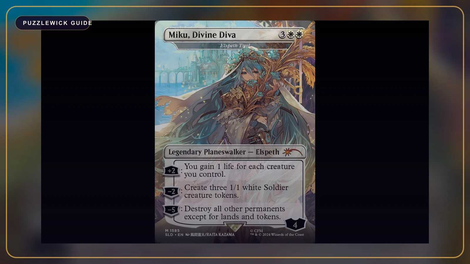 The $10,100 Leaked Hatsune Miku Secret Lair: How a Card Nobody Can Buy Sold for Five Figures