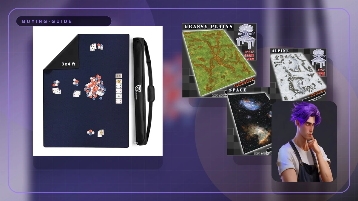 Gaming Playmats: Best Neoprene Mats for Board & Card Games