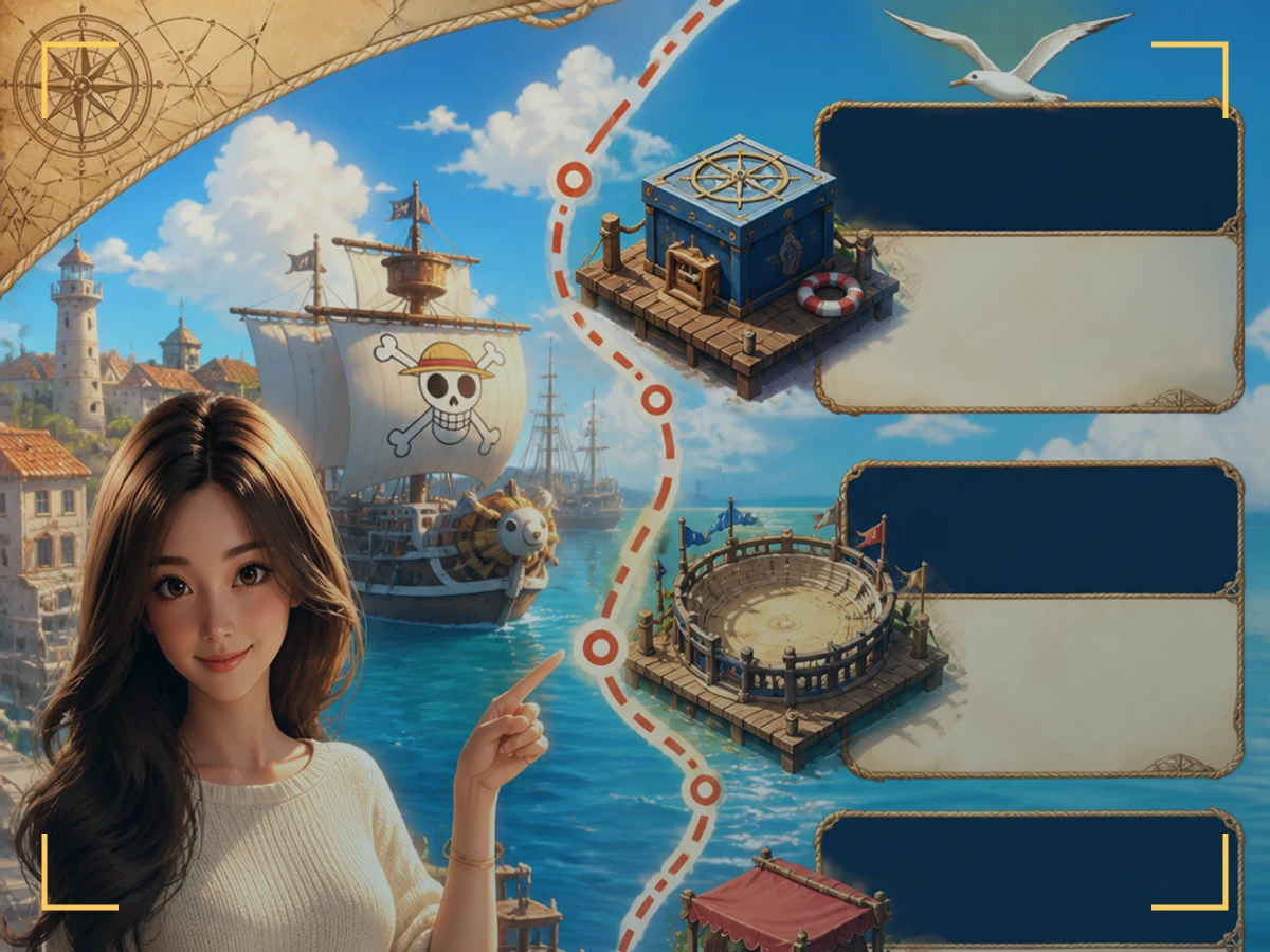 Yumi, The Hostess — marking a small upgrade list beside the played deck