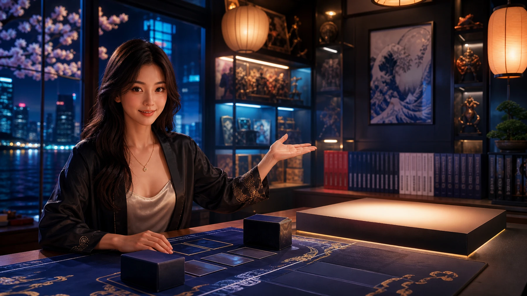 Yumi, The Hostess — confident