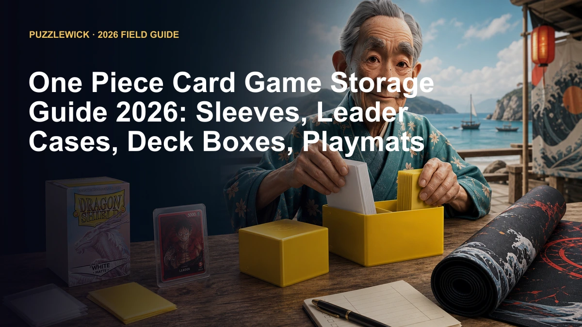 One Piece Card Game Storage Guide 2026: Sleeves, Leader Cases, Deck Boxes, Playmats