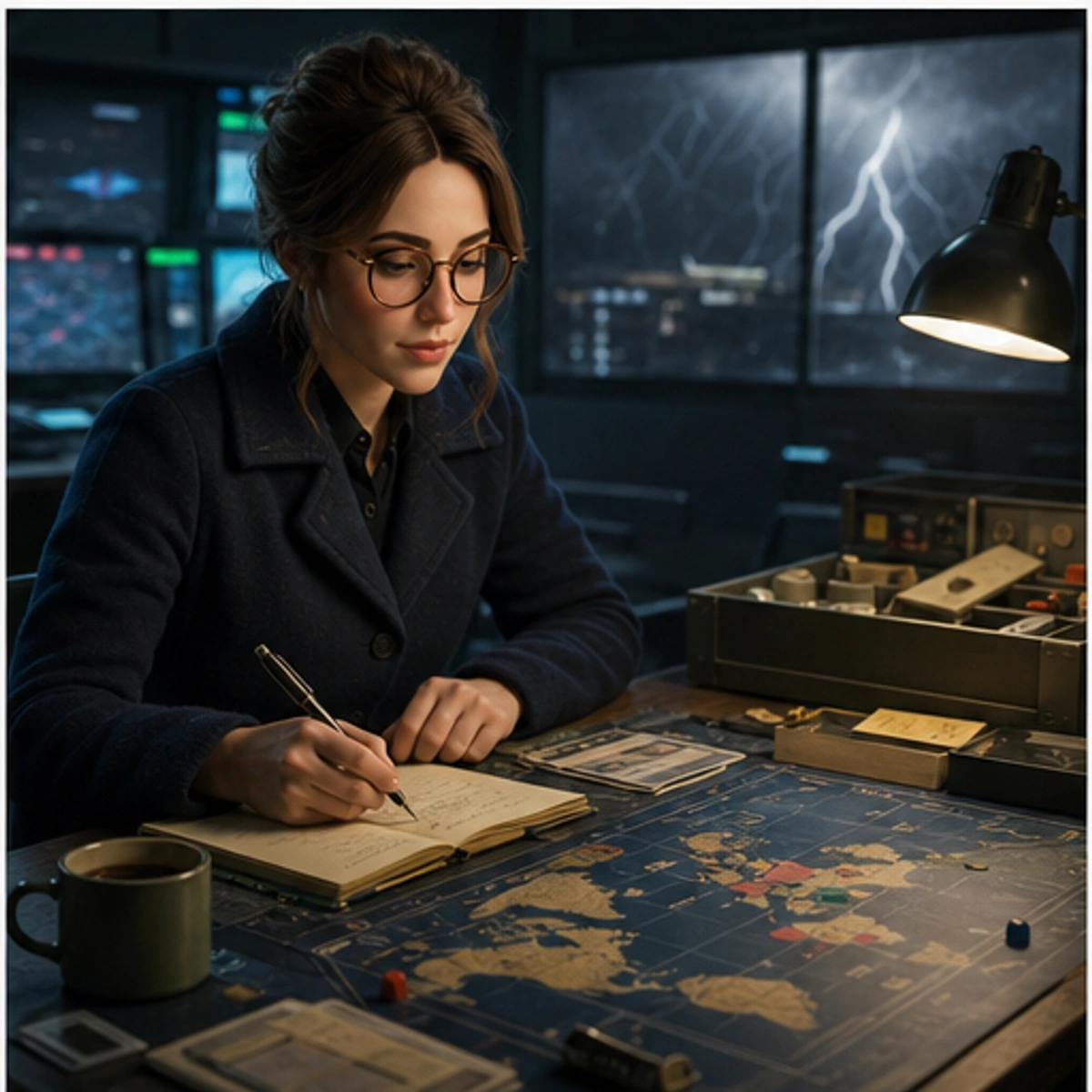 Margo, The Archivist — hosting the first complete game with a readable table