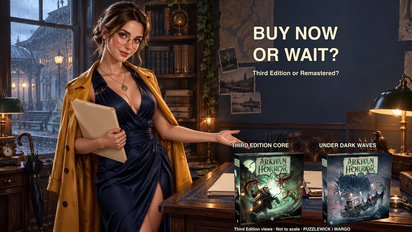 Arkham Horror Remastered or Third Edition: Buy Now or Wait?