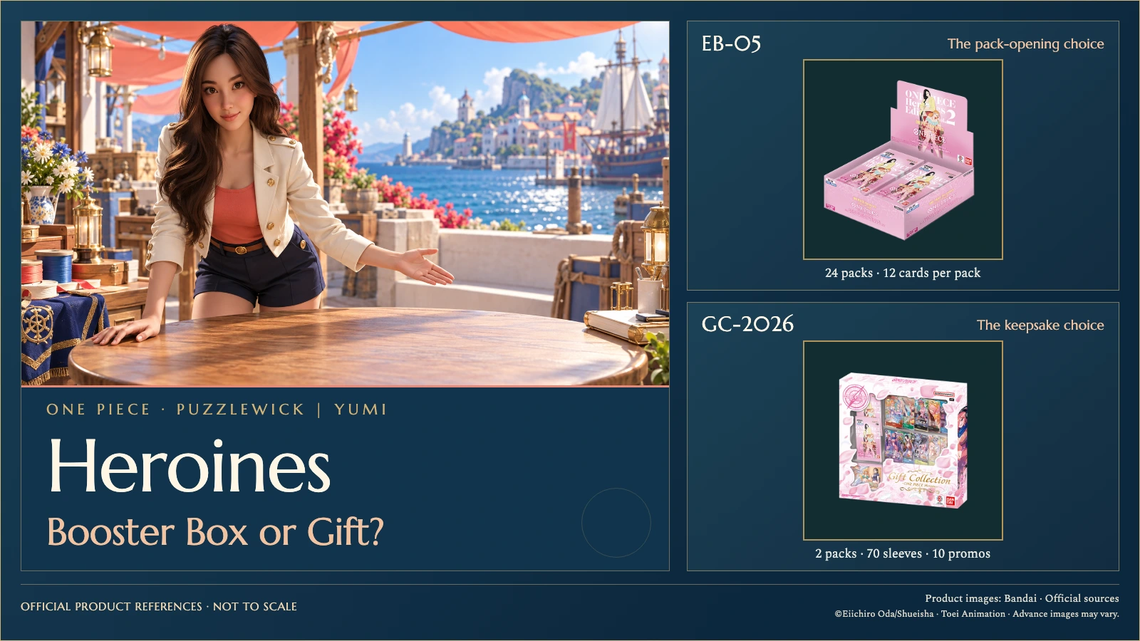 One Piece Heroines: Booster Box or Gift Collection?