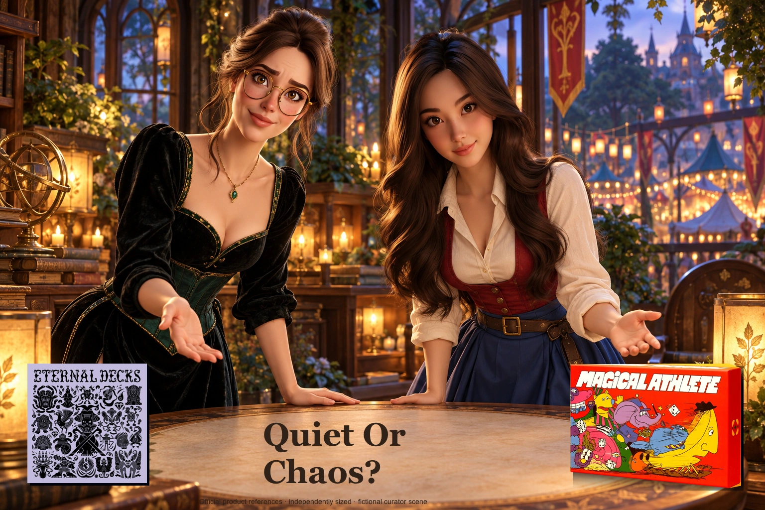 Quiet Schemes or Beautiful Chaos? Eternal Decks vs Magical Athlete