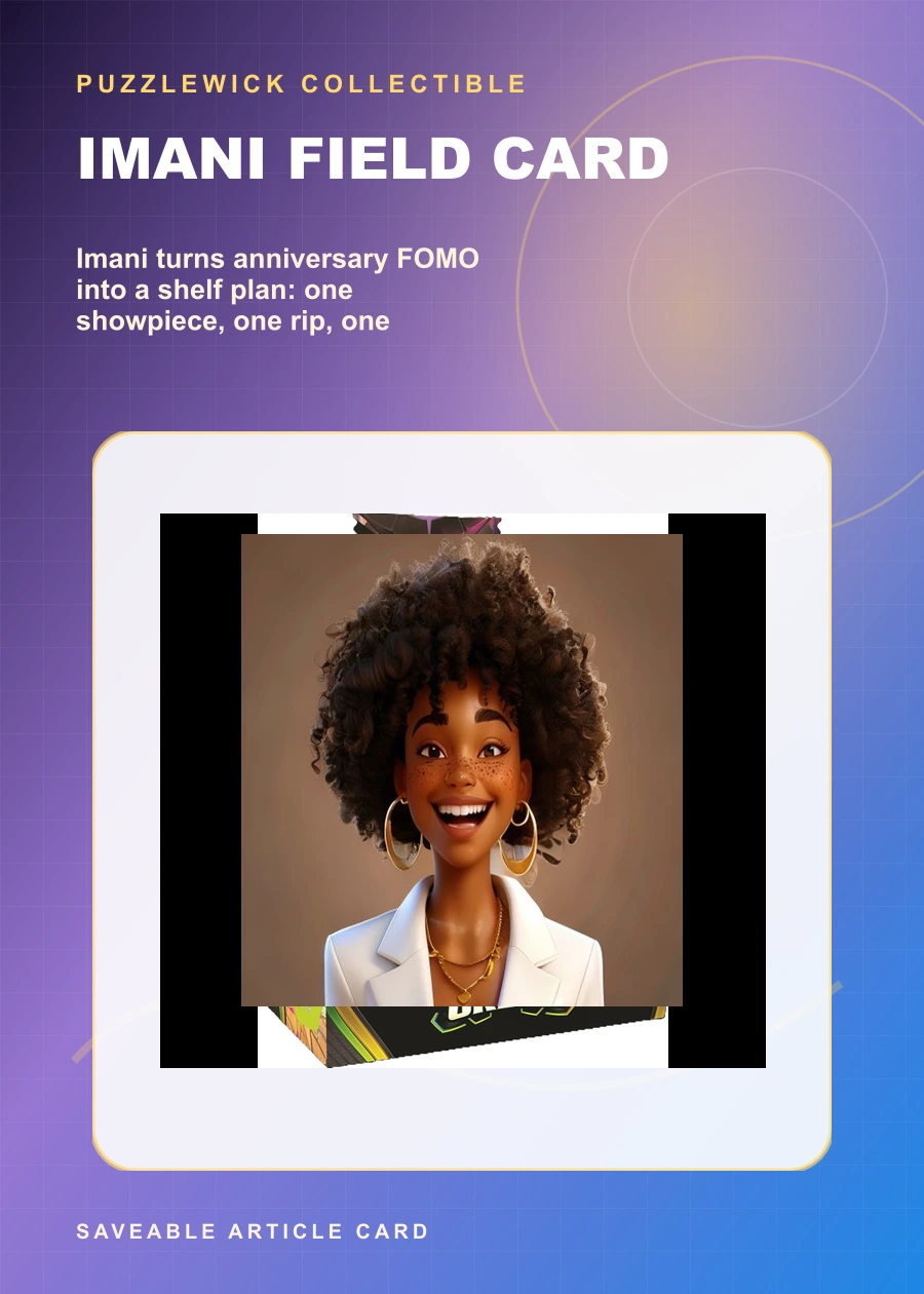 Imani, The Connector