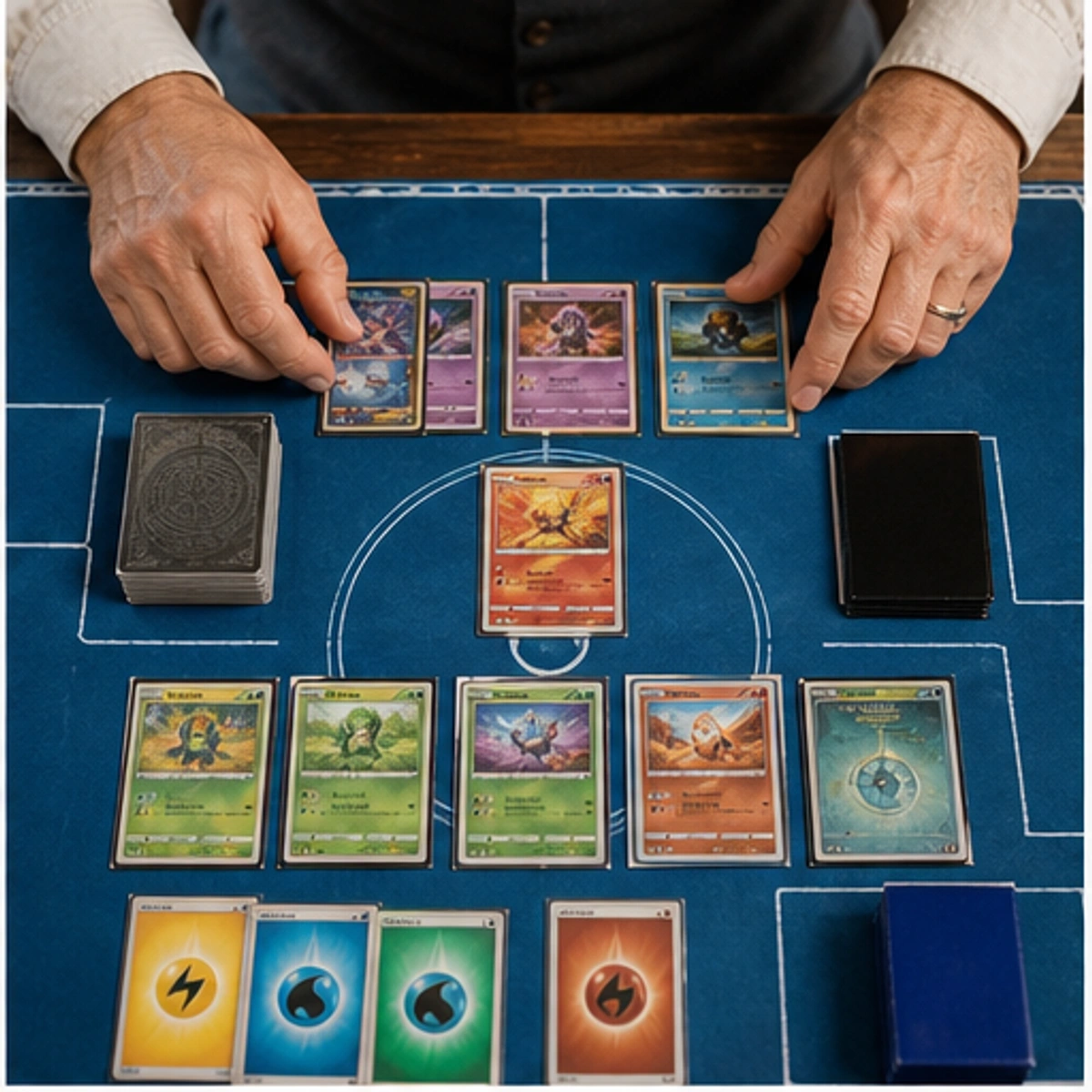 Robert, The Keeper — demonstrating the core turn with the game staged clearly