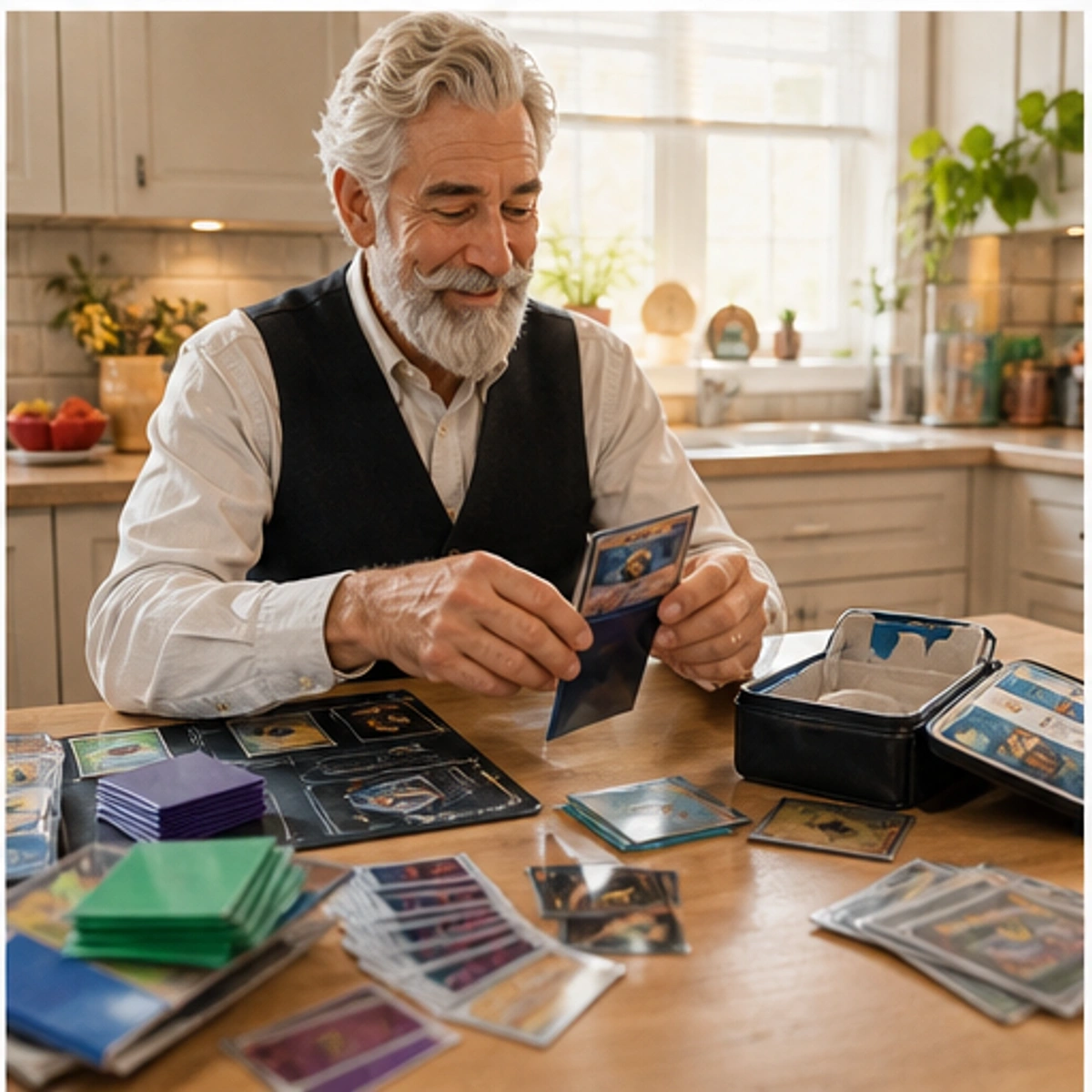 Robert, The Keeper — hosting the first complete game with a readable table