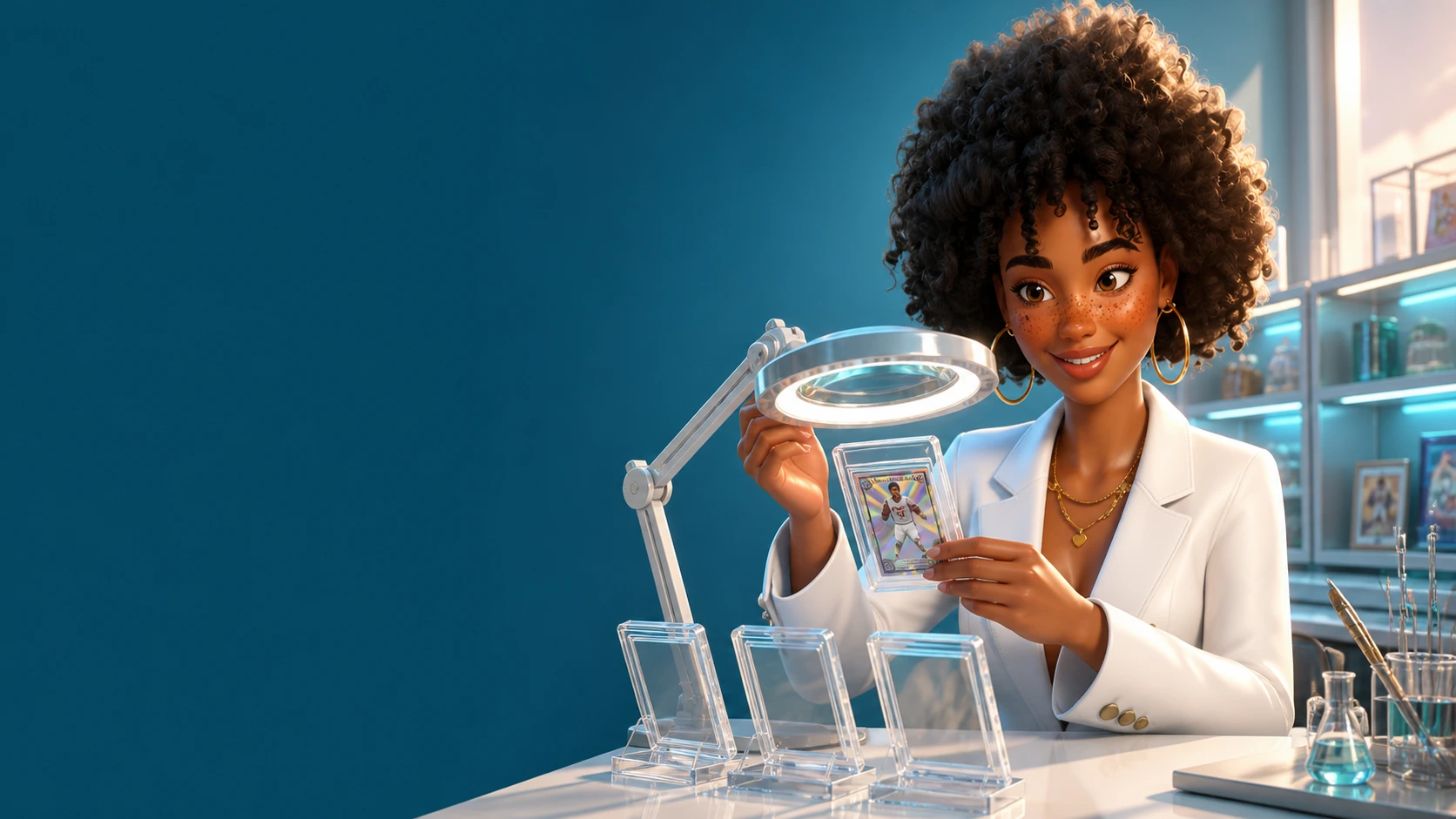 Imani, The Connector — probability worksheet under neutral light