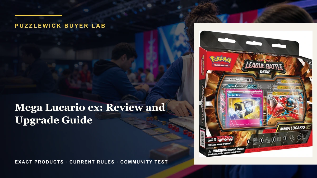 Pokémon Mega Lucario ex League Battle Deck Review & Upgrade Guide 2026: Worth It After Rotation?