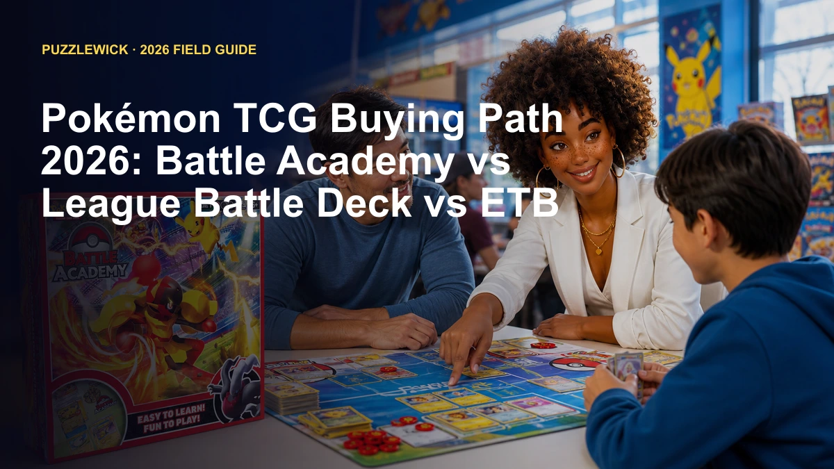 Pokémon TCG Buying Path 2026: Battle Academy vs League Battle Deck vs ETB