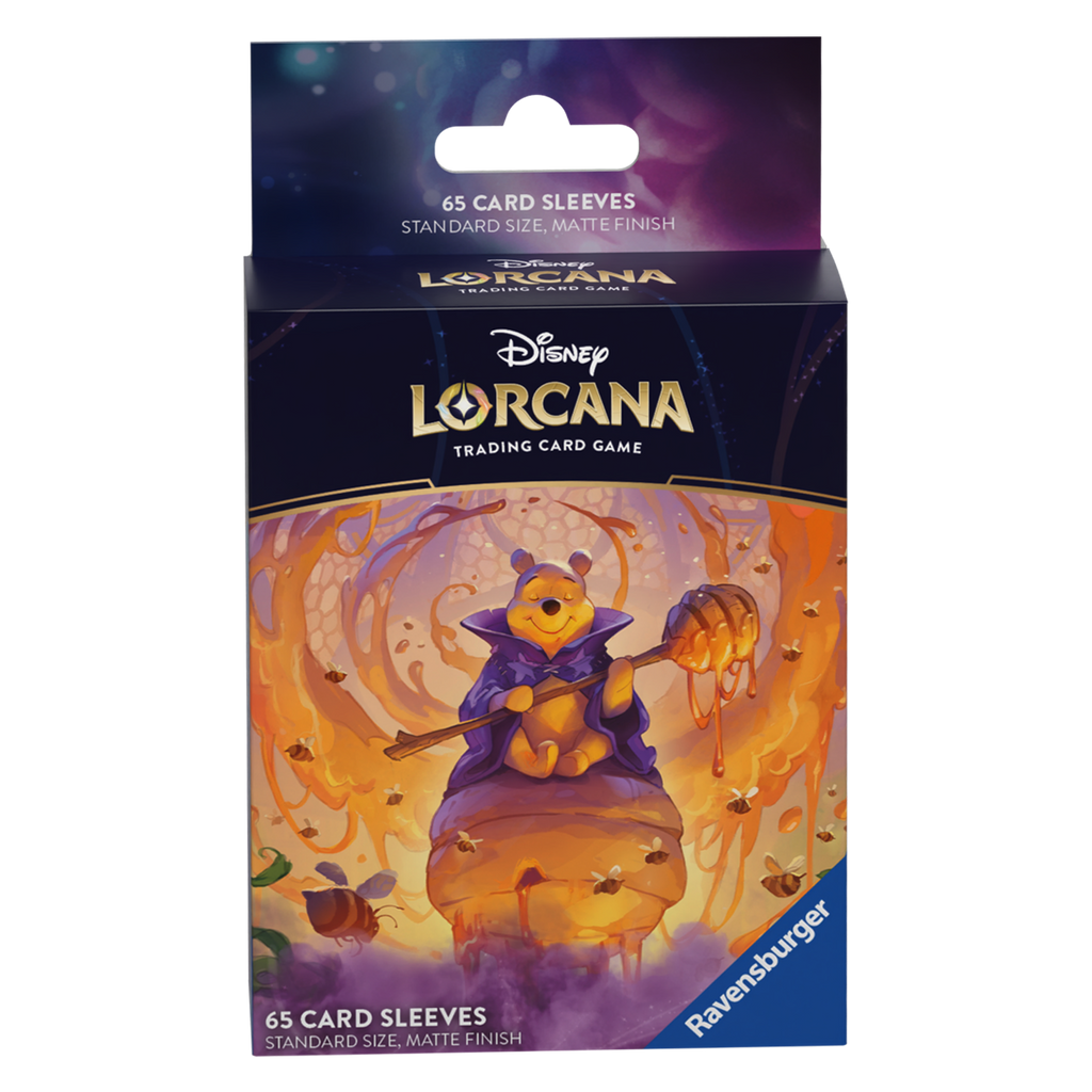 Ravensburger Disney Lorcana TCG Card Sleeves Featuring Winnie The Pooh – Hunny Wizard by John Loren