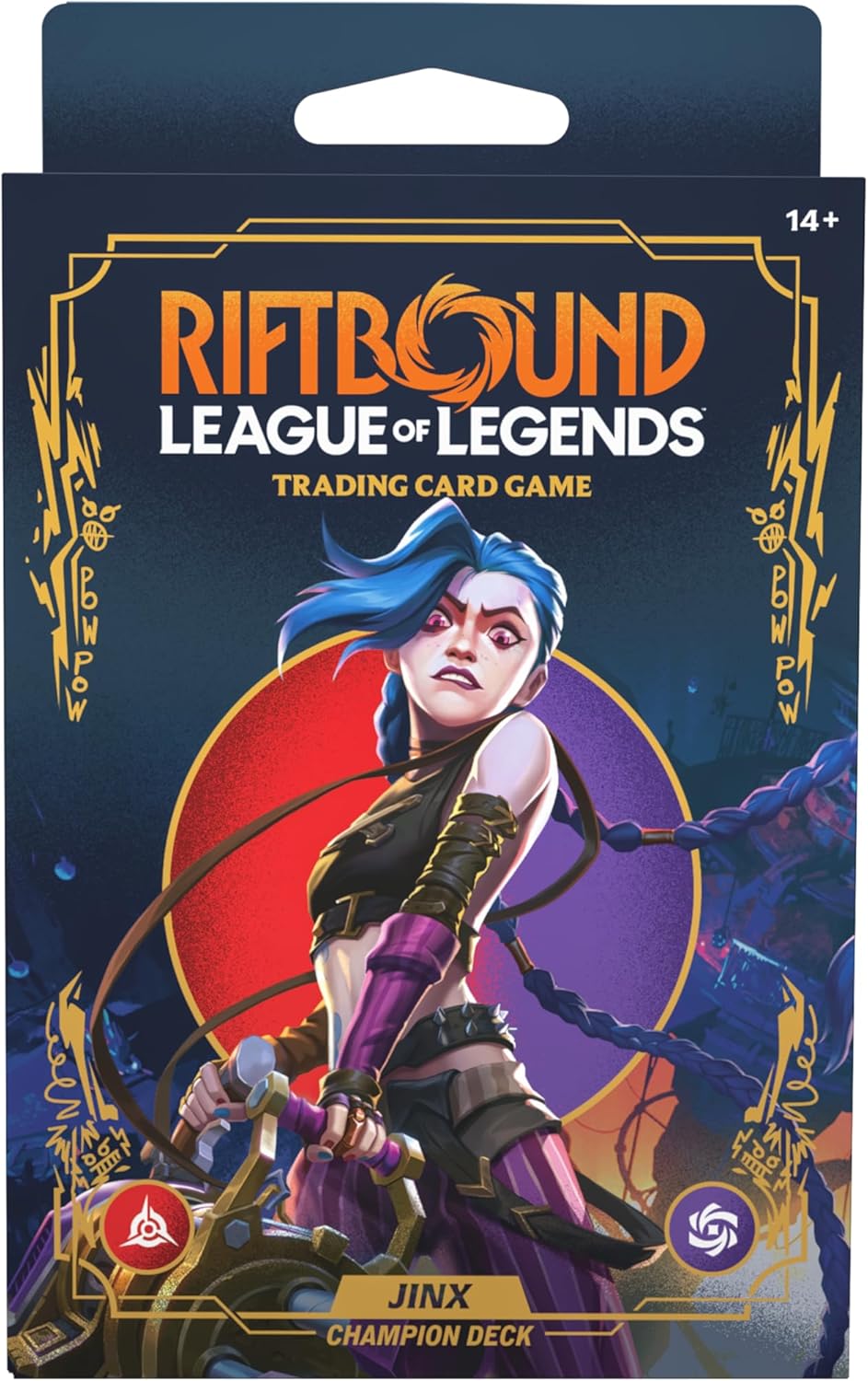 Riftbound Jinx Champion Deck retail box