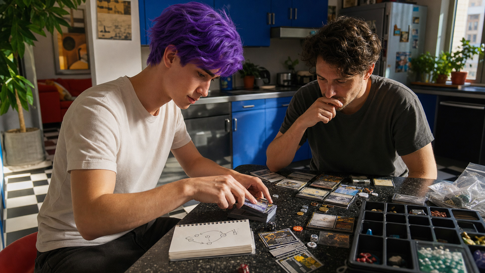 Dax, The Critic — cobalt kitchen card clinic
