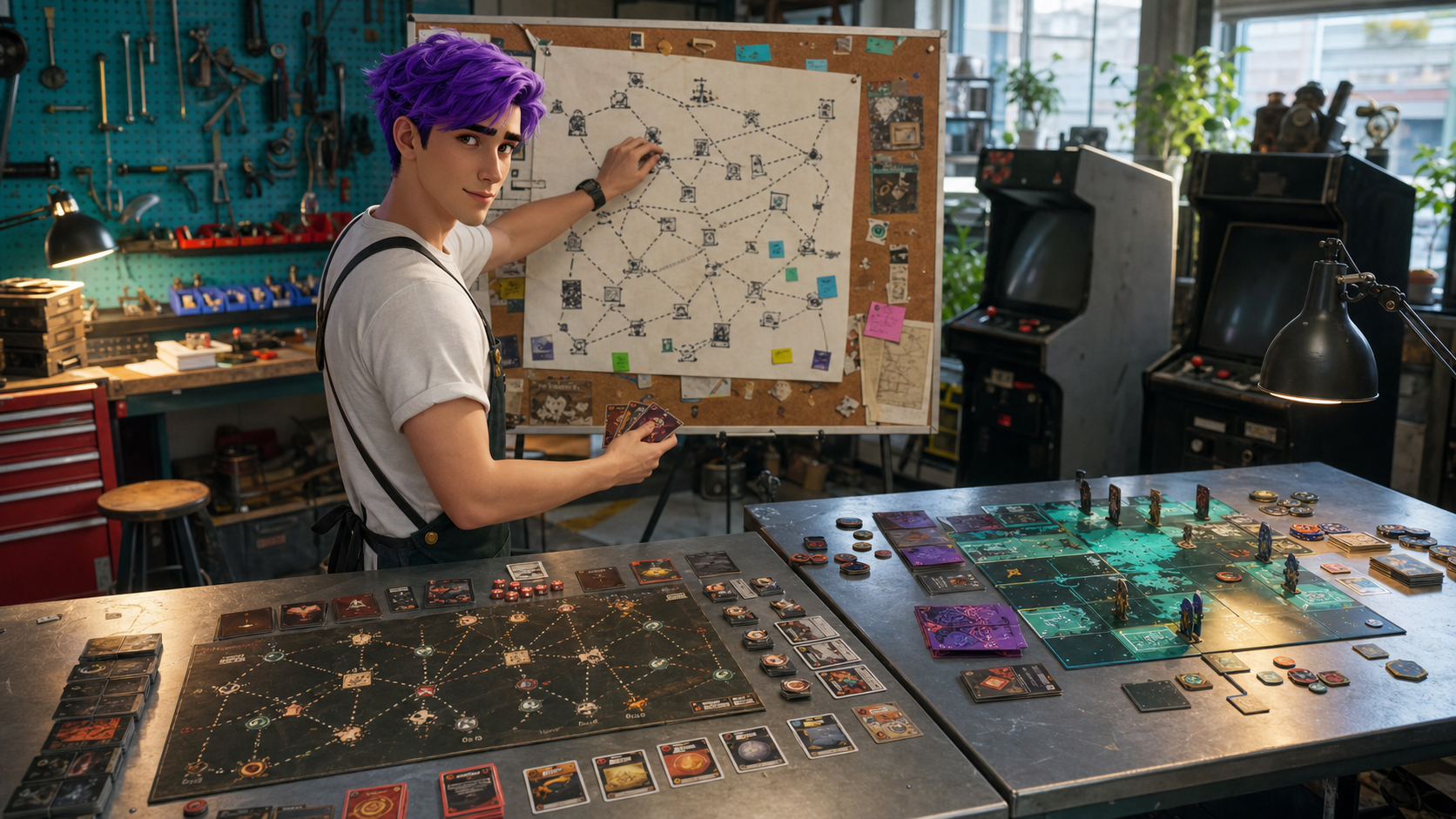 Dax, The Critic — arcade repair route lab