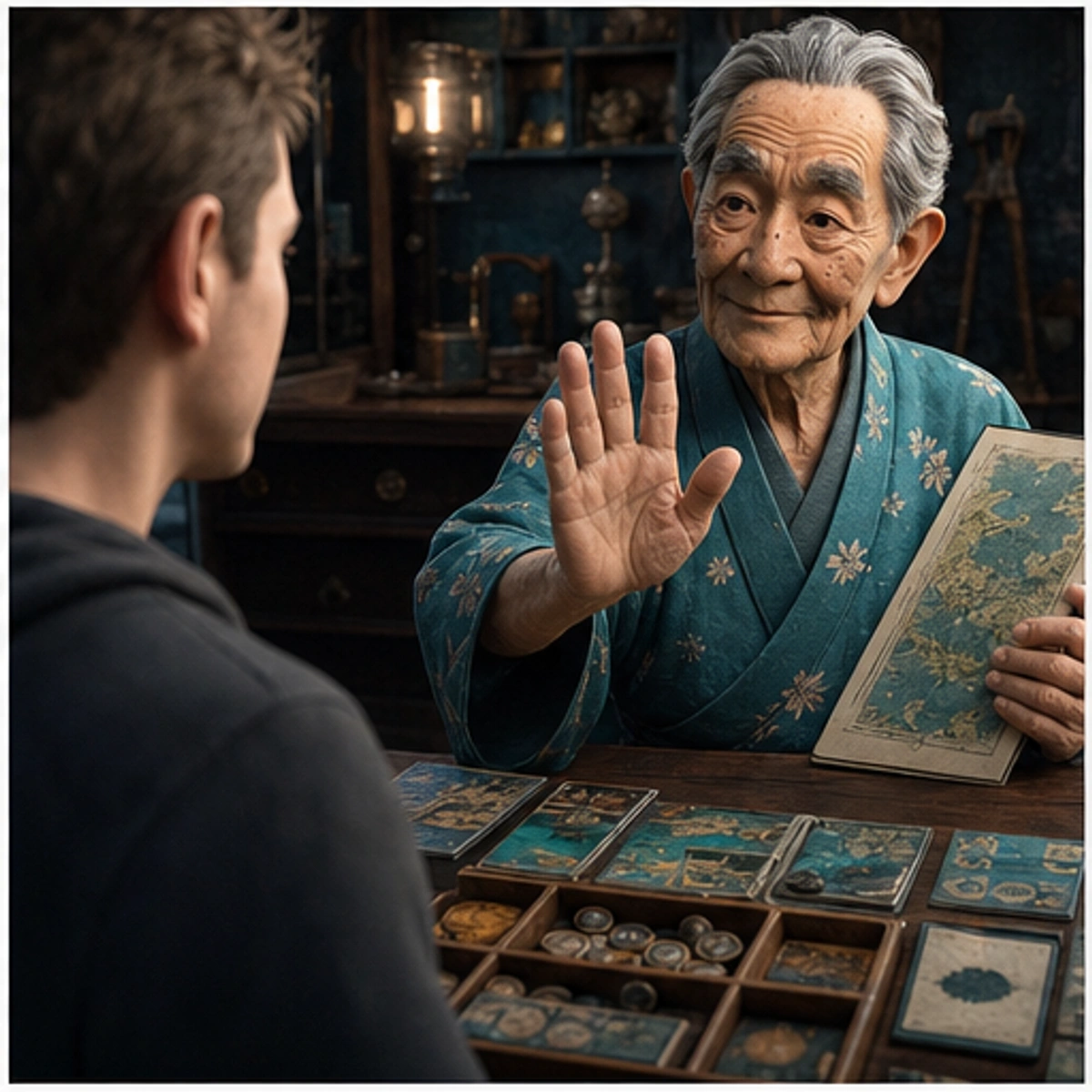 Kenji, The Sensei — hosting the first complete game with a readable table