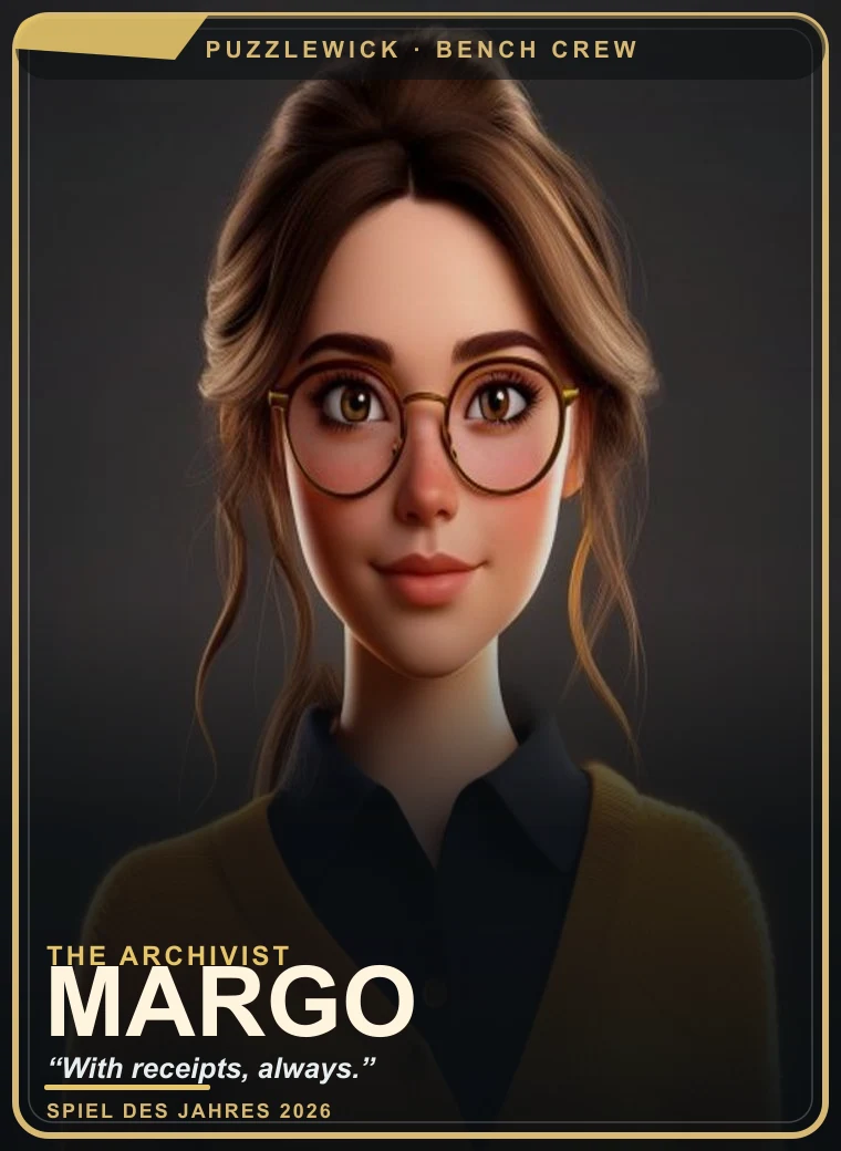 Margo, The Archivist