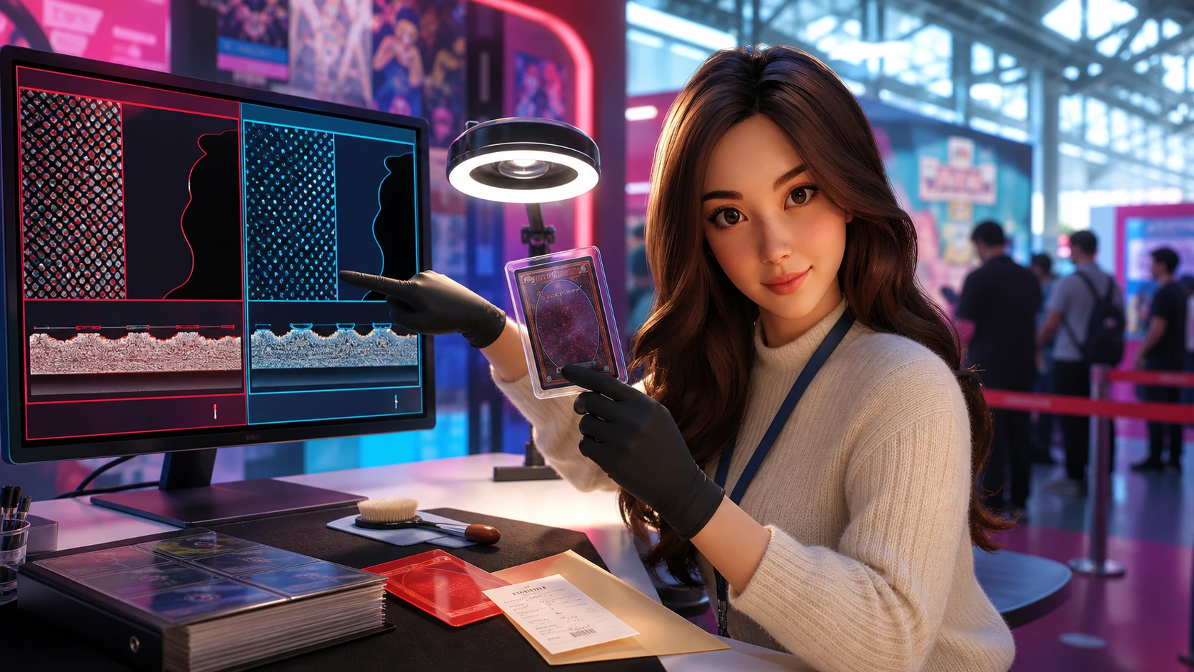 Yumi, The Hostess — convention authenticity triage