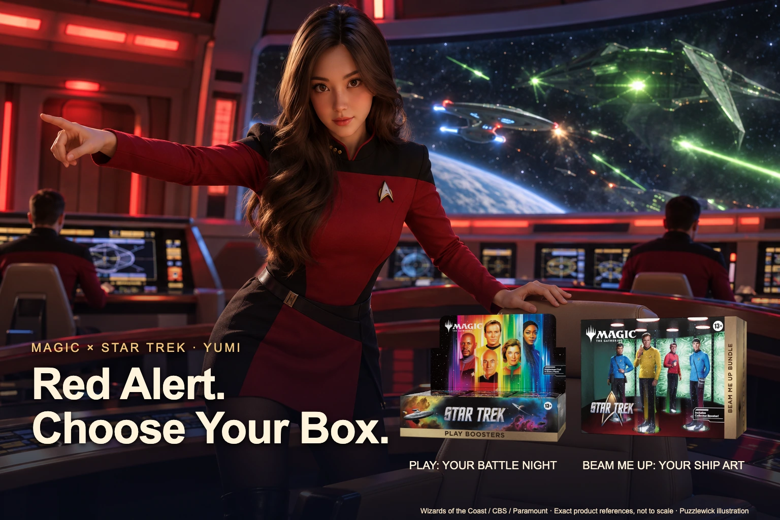 Star Trek MTG Boosters: Build a Better Battle Night
