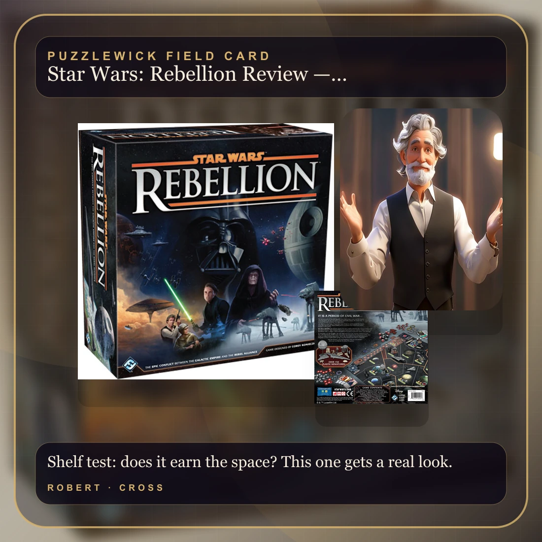 Robert, The Keeper