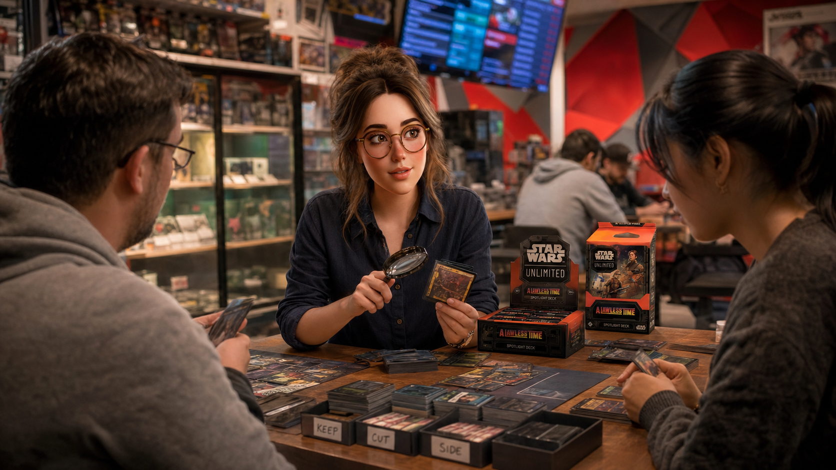 Margo, The Archivist — spotlight deck clinic