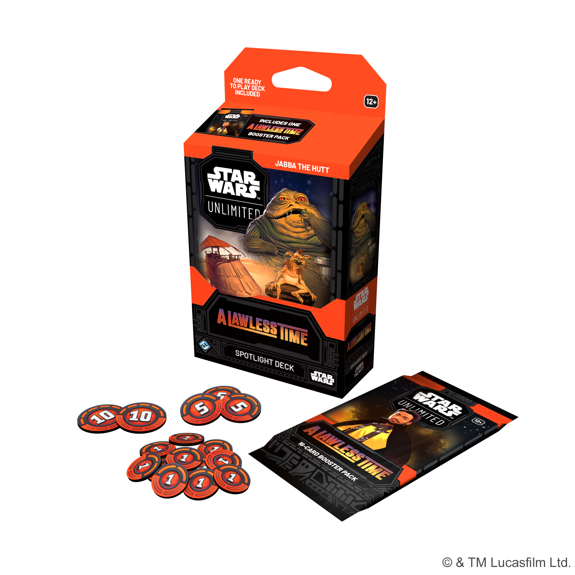 Star Wars: Unlimited — A Lawless Time Spotlight Deck (Jabba the Hutt or Leia Organa)