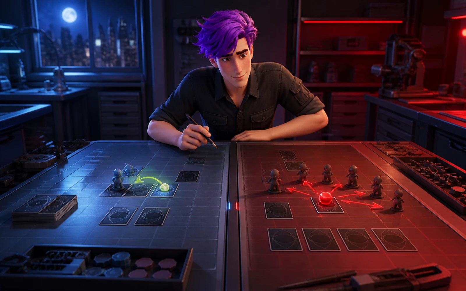 Dax, The Critic — teaching at the table