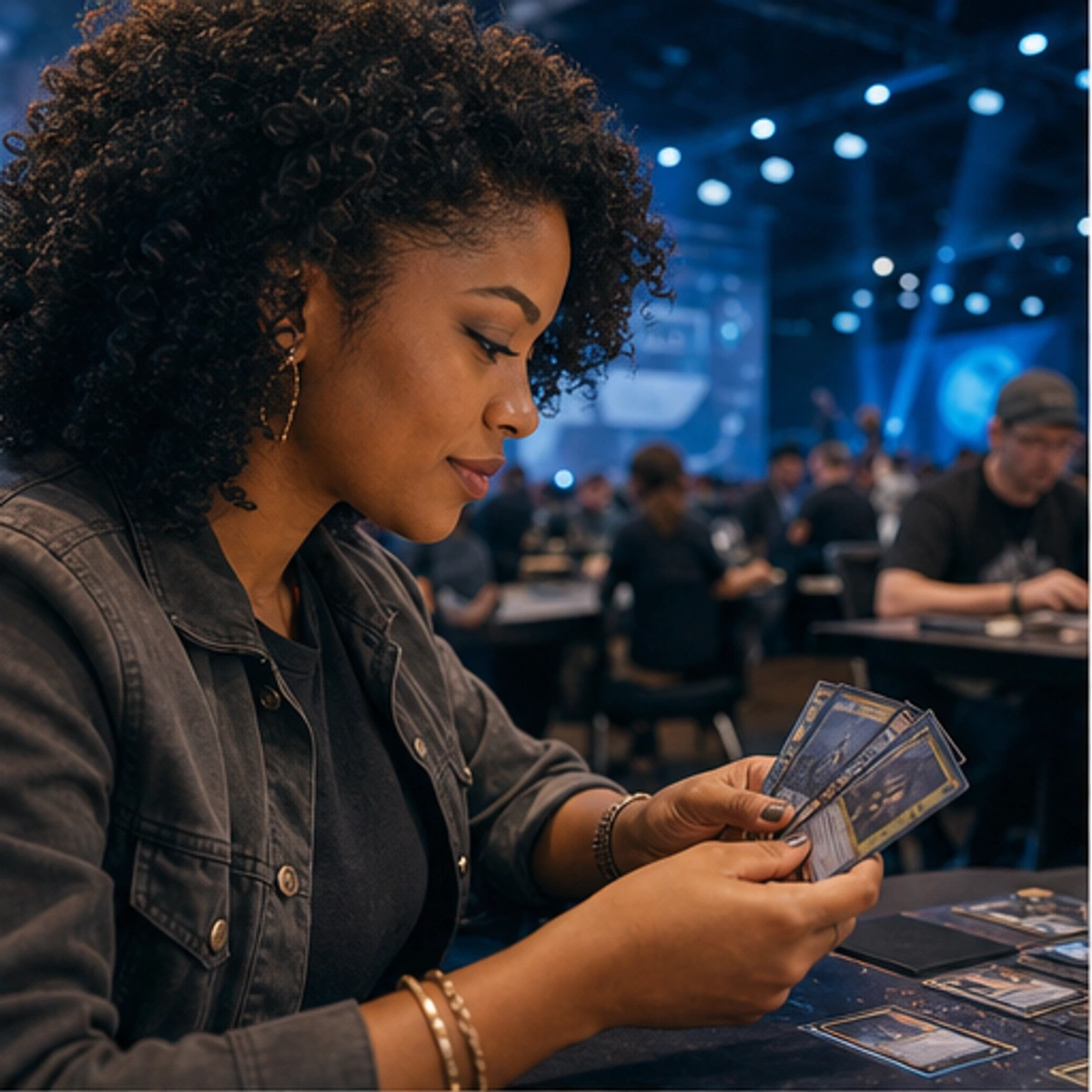 Imani, The Connector — demonstrating the core turn with the game staged clearly