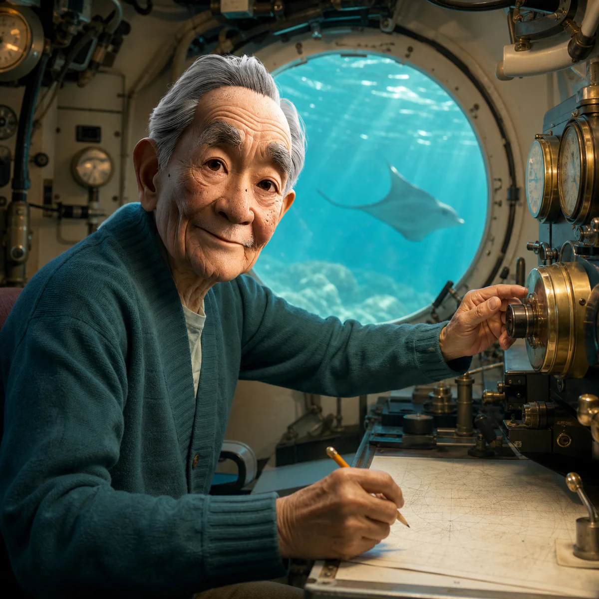 Kenji, The Sensei