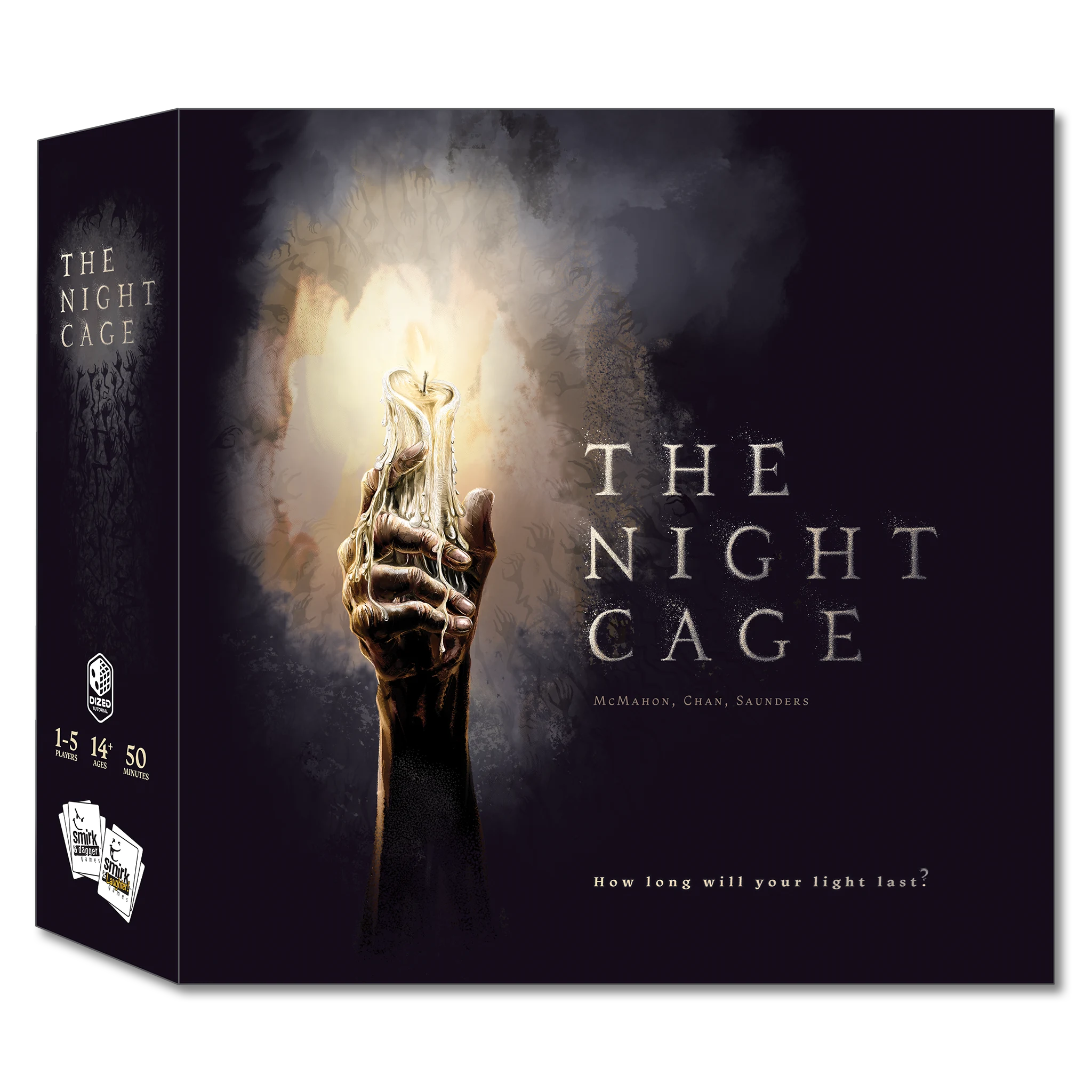 The Night Cage board game box