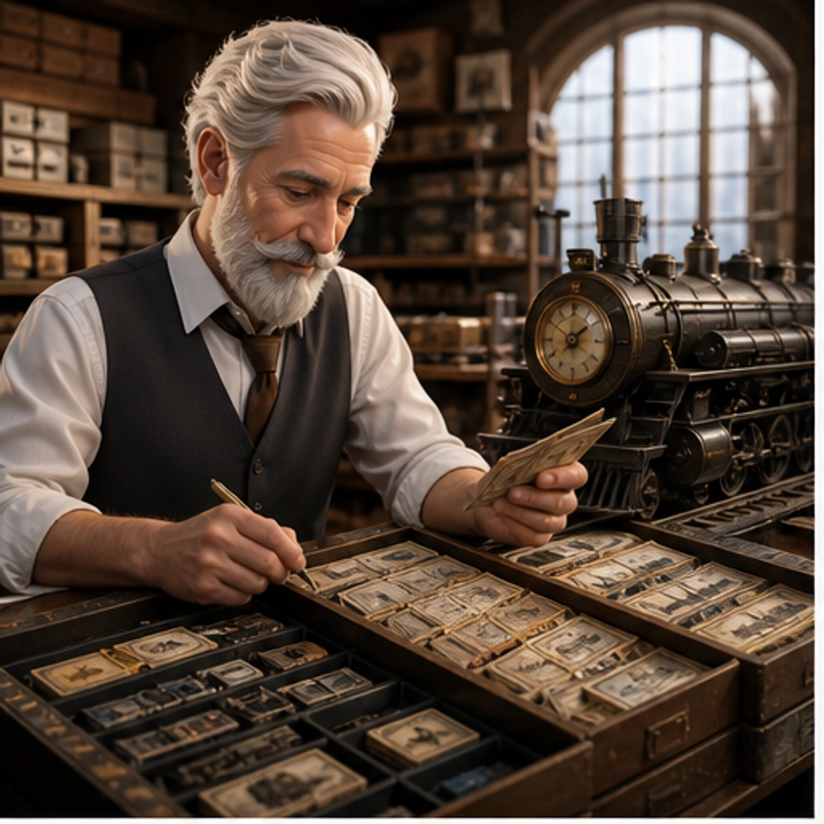 Robert, The Keeper — opening the right box for a first session