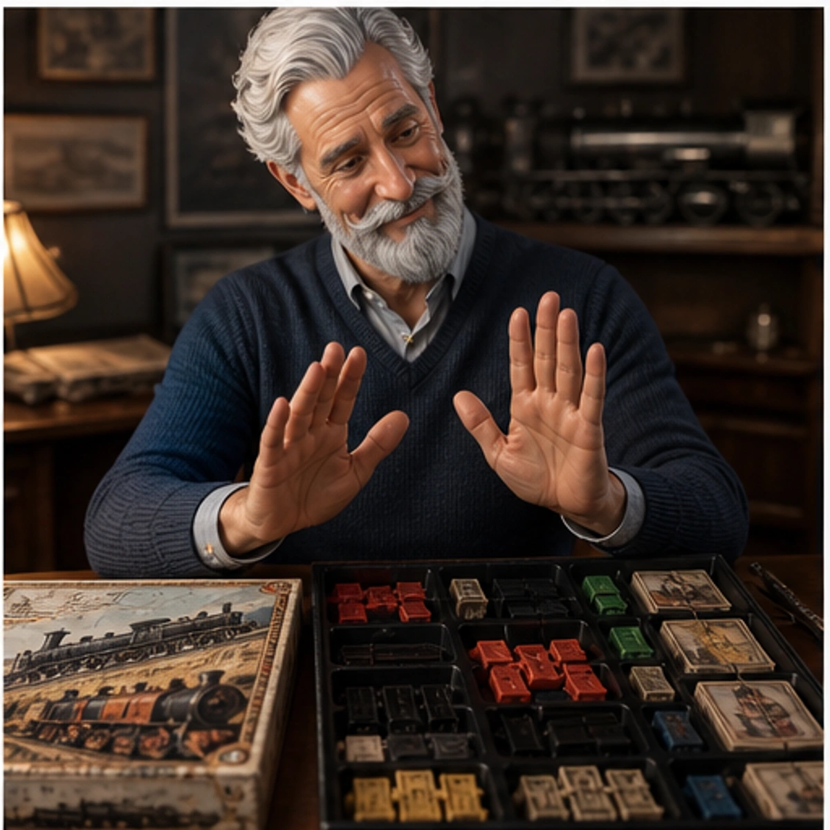Robert, The Keeper — hosting the first complete game with a readable table