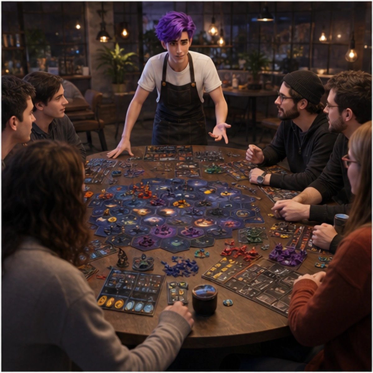 Robert, The Keeper — hosting the first complete game with a readable table