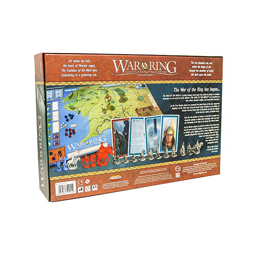 Plastic hosts of the Free Peoples and the Shadow deployed for battle across the map.