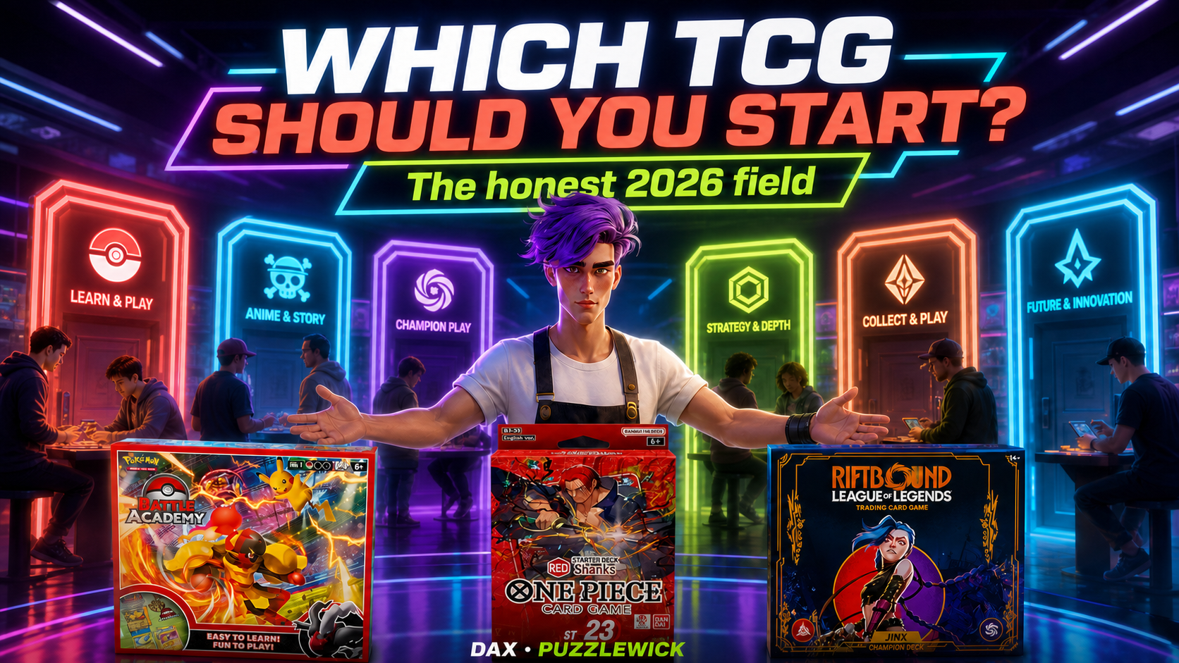 Which TCG Should You Start in 2026? Pokémon vs One Piece vs Lorcana vs Magic vs Yu-Gi-Oh! vs Riftbound
