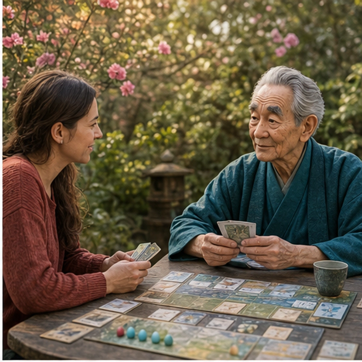 Kenji, The Sensei — side-by-side table clinic with components in use