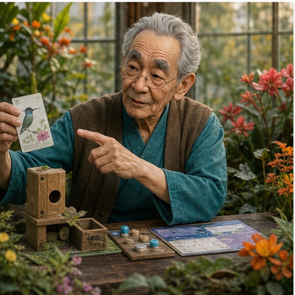 Kenji, The Sensei