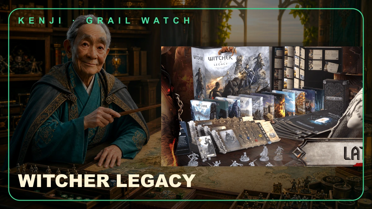 The Witcher: Legacy vs Old World - Which Gamefound Pledge Should You Buy?