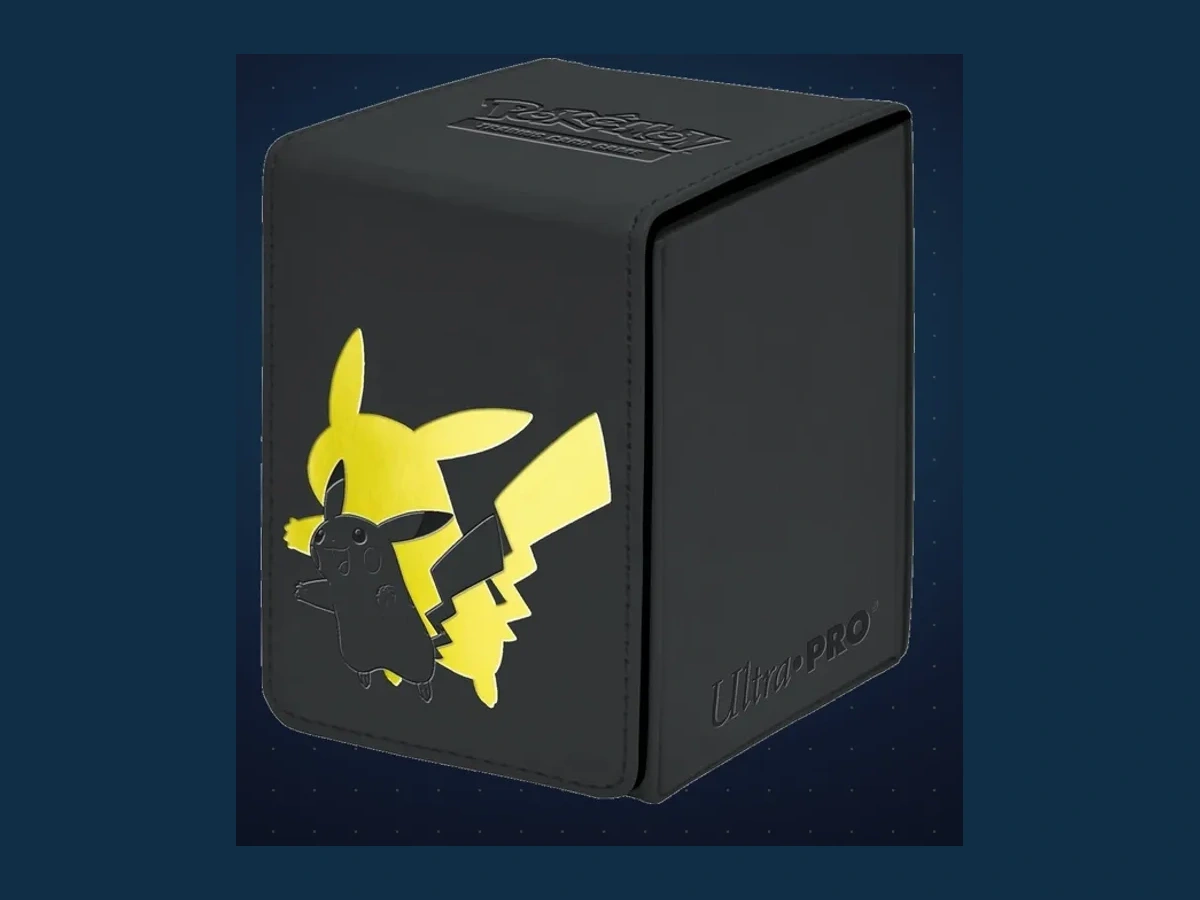 Elite Series: Pikachu Alcove Flip Deck Box, exact product listing photograph