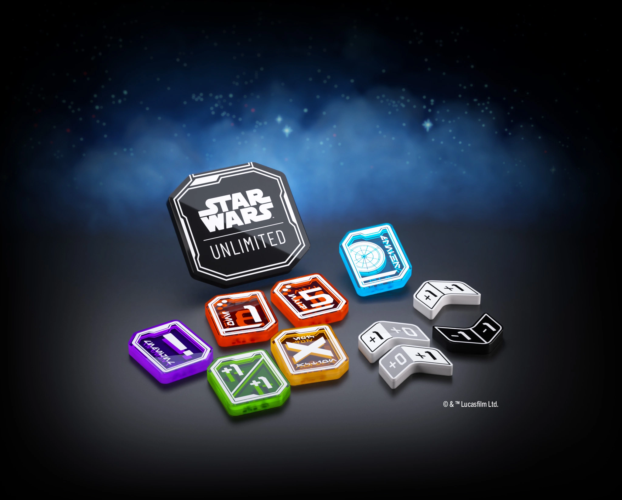 Star Wars: Unlimited Premium Tokens PRO, exact product listing photograph