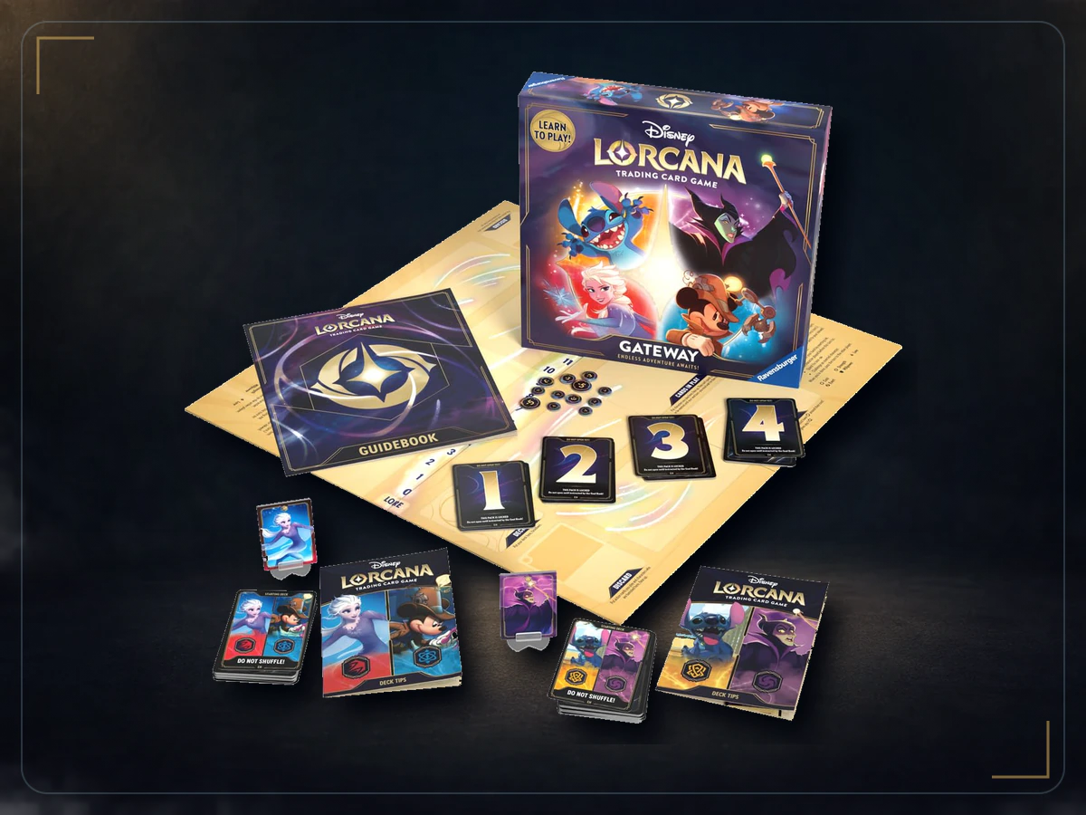 Ravensburger Disney Lorcana TCG: Gateway Board Game, exact product listing photograph