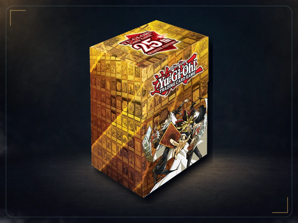 Yu-Gi-Oh!: Deck Box: Yugi and Kaiba Quarter Century, exact product listing photograph