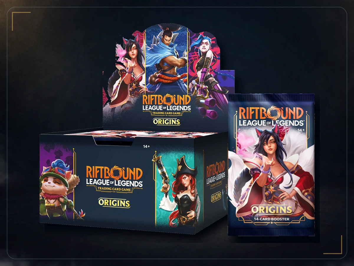 Riftbound Origins 24-pack booster display retail box