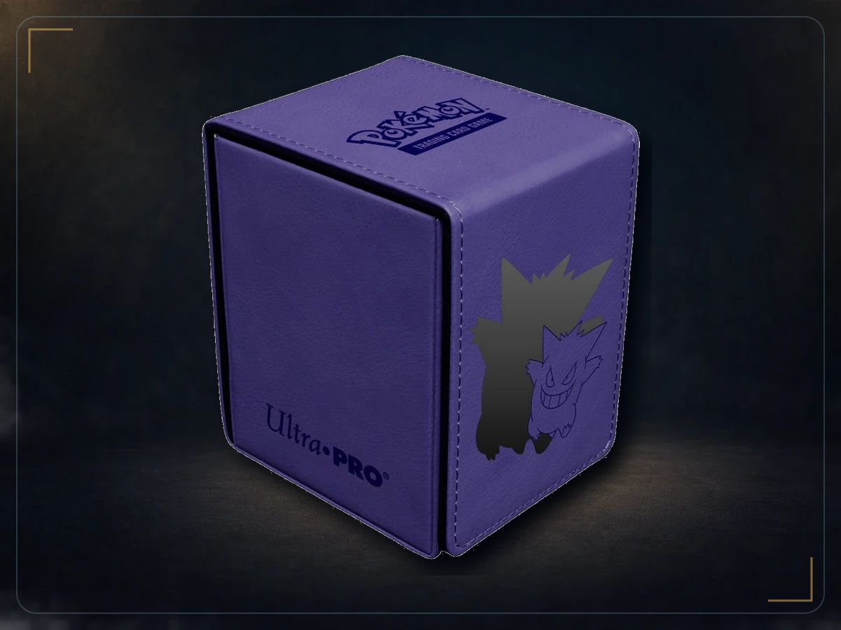 Gengar Premium Alcove Flip Deck Box for Pokémon TCG, exact product listing photograph