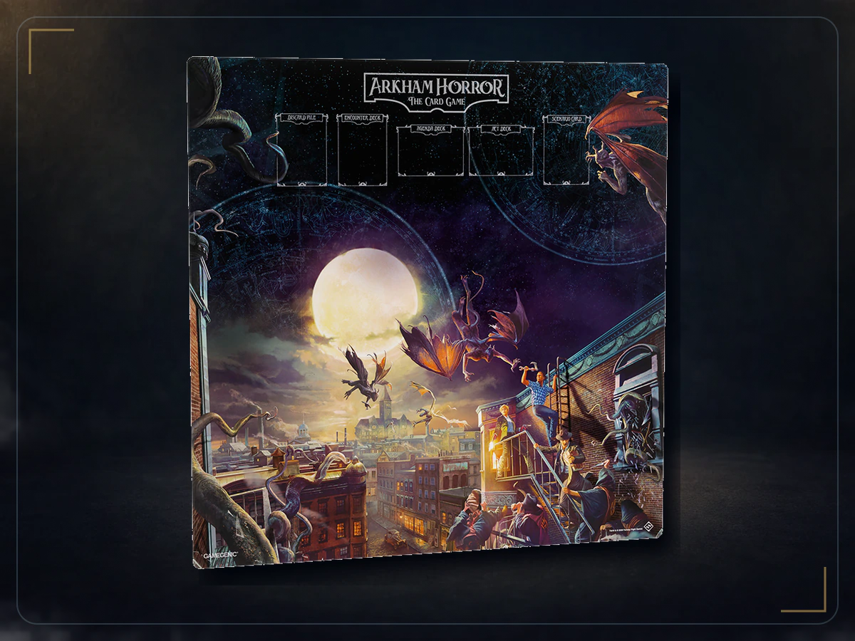 Official Gamegenic Arkham Horror center game mat