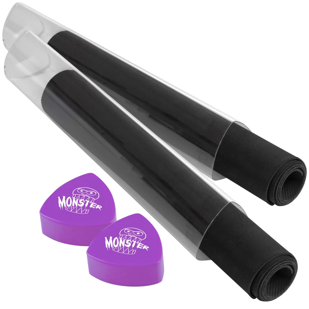 The Original Monster Prism Playmat Tube 2 PK, Purple, TCG Game Mat Storage