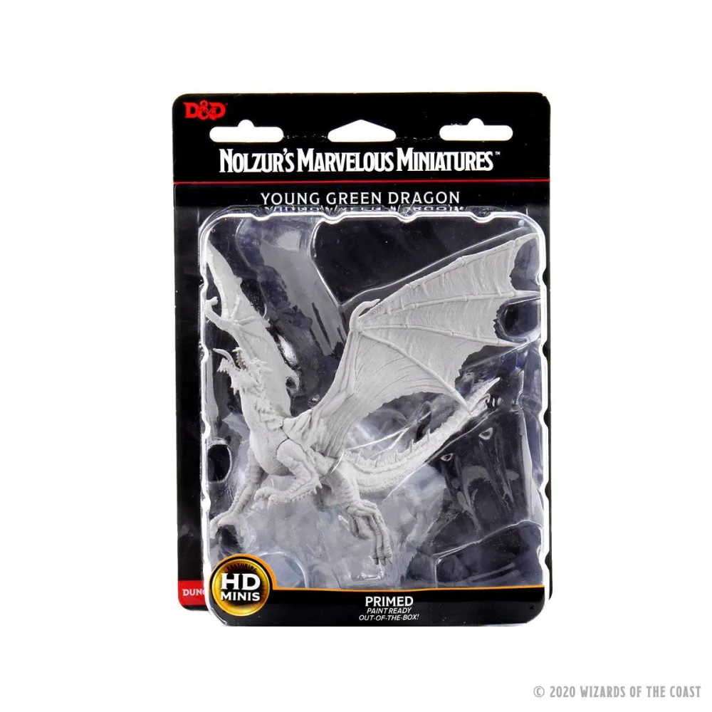 WizKids D&D Nolzur's Marvelous Miniatures: Young Green Dragon